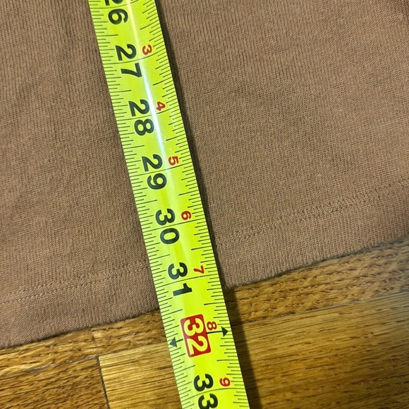 Reformation Aspen Turtleneck Sweater Dress Butterscotch Brown Size Small Fall - Picture 12 of 12